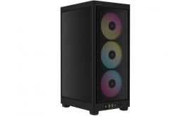 CORSAIR 2000D RGB AIRFLOW Mini-ITX Edzett Üveg PC Ház Tápegység nélkül (CC-9011246-WW) fekete